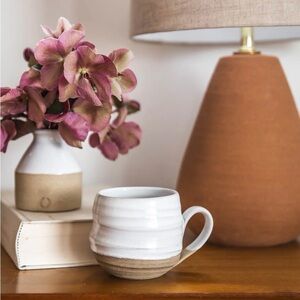 Farmhouse pottery handmade mug, 8oz